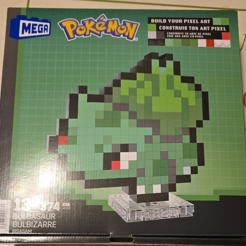 Mega Pokémon Bulbasaur Build Your Own Pixel Arr